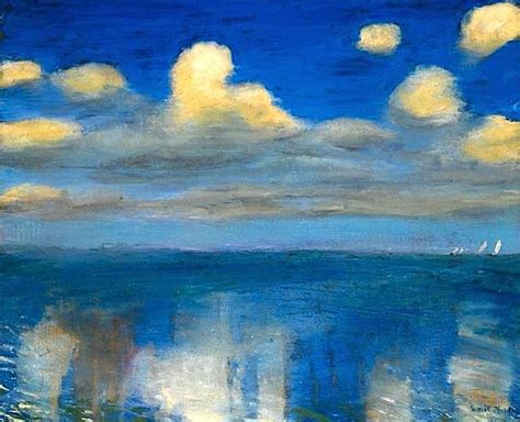 Emil Nolde | Stilles Meer, 1936 | Expressionismus, Entartete kunst und ...