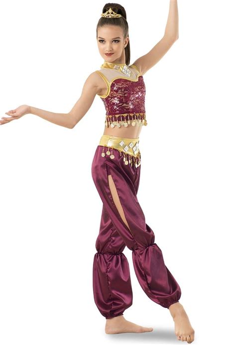 Two-Piece Genie Character Costume | Weissman® | Dance costumes, Dance ...