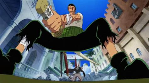 one piece - Was the first time Zoro experienced haki in Alabasta? - Anime & Manga Stack Exchange