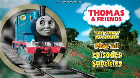 Thomas & Friends The Spirit of Sodor DVD Menu Walkthrough (2008) - YouTube