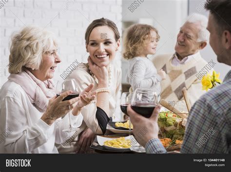 Happy Family Gathering Image & Photo (Free Trial) | Bigstock