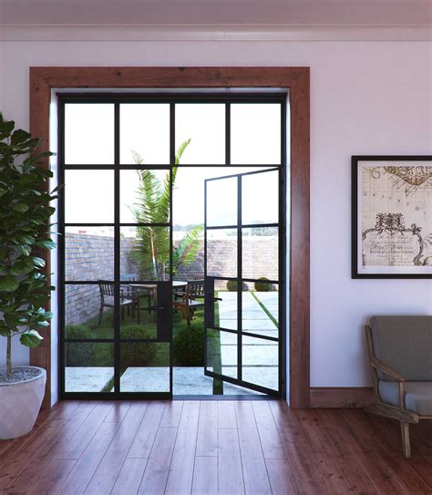 Black Framed Steel Glass Doors, 57% OFF | hit.skku.edu