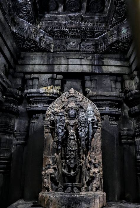 Lord Vishnu in Chennakeshava Temple located at Belur, Karnataka. : r ...