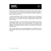 Free Razer Adaro Wireless Master Guide PDF | Manualsnet
