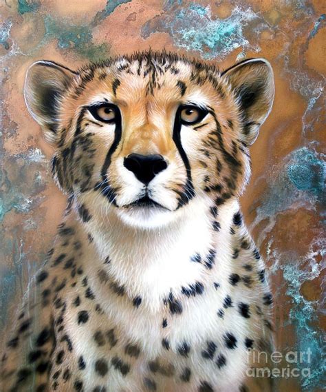 Copper Flash - Cheetah | Cheetahs, Acrylics and Paintings