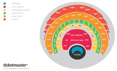 Seating Plan For Ovo Hydro Glasgow