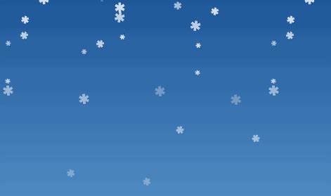 Falling Snowflake Background Animation In Pure CSS - csshint - A designer hub