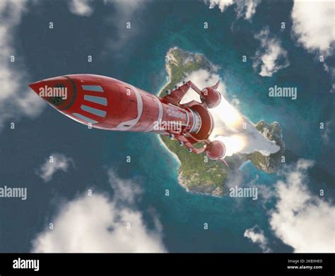 THUNDERBIRDS, THUNDERBIRD 3, 2004 Stock Photo - Alamy