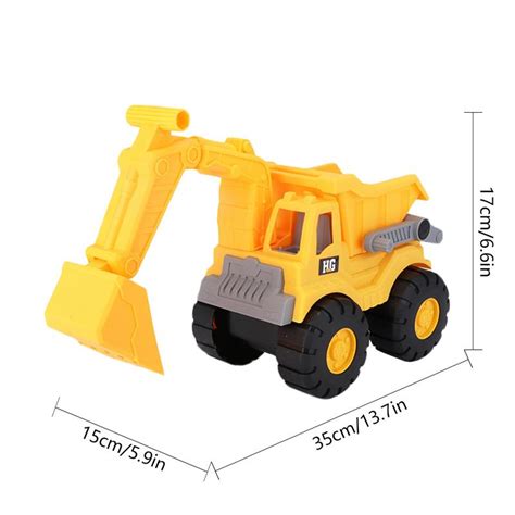 Dump Truck Demolition Excavator Truck Models for Kids - Kid Loves Toys