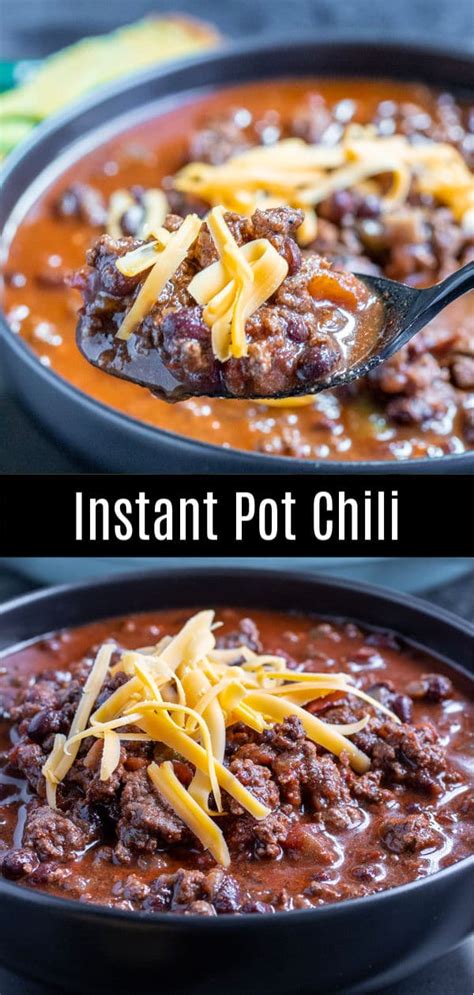 Instant Pot Chili - Home. Made. Interest.