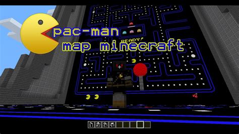 minecraft map pacman - YouTube