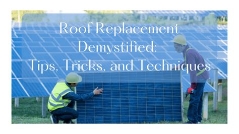 Roof Replacement Demystified: Tips, Tricks, and Techniques - A1 Roofpro CT