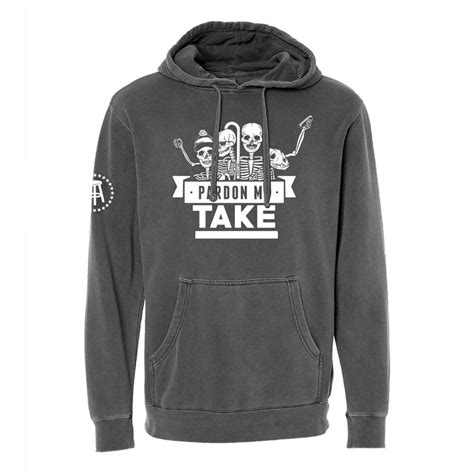 Pardon My Take Skeletons Logo Hoodie-Pardon My Take, Clothing & Merch ...