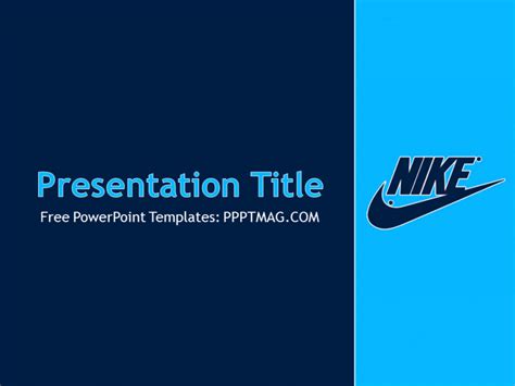 Nike PowerPoint Template – Prezentr