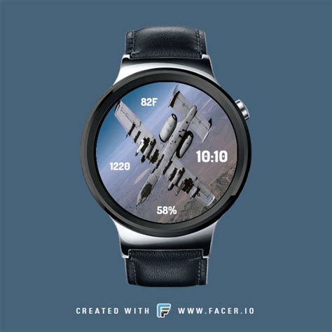 Ralph Gambino - RagJr A10 Thunderbolt - watch face for Apple Watch, Samsung Gear S3, Huawei ...
