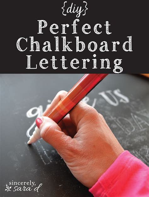 DIY Perfect Chalkboard Lettering | Arte de pizarra, Escritura en ...