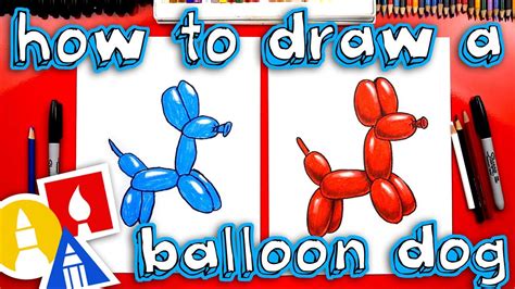 How To Draw A Dog Balloon Animal