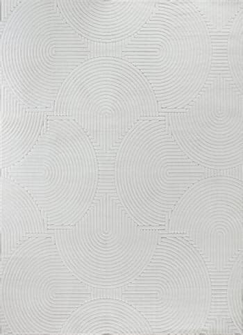 Tapis de salon interieur en ivoire & gris fonce, 160 x 229 cm Moroccan tassel shag | Maisons du ...