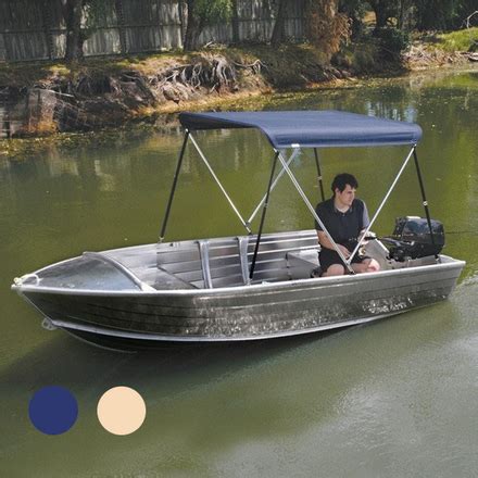 Boat Bimini Cover - 2 Bow Aluminium | The Boat Warehouse Australia