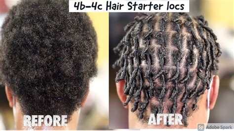 💋Learn how to | Starter Locs on 4b-4c Hair - YouTube