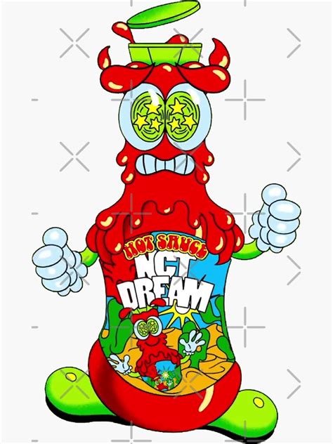 "NCT DREAM Hot Sauce 02" Sticker for Sale by nurfzr | Redbubble