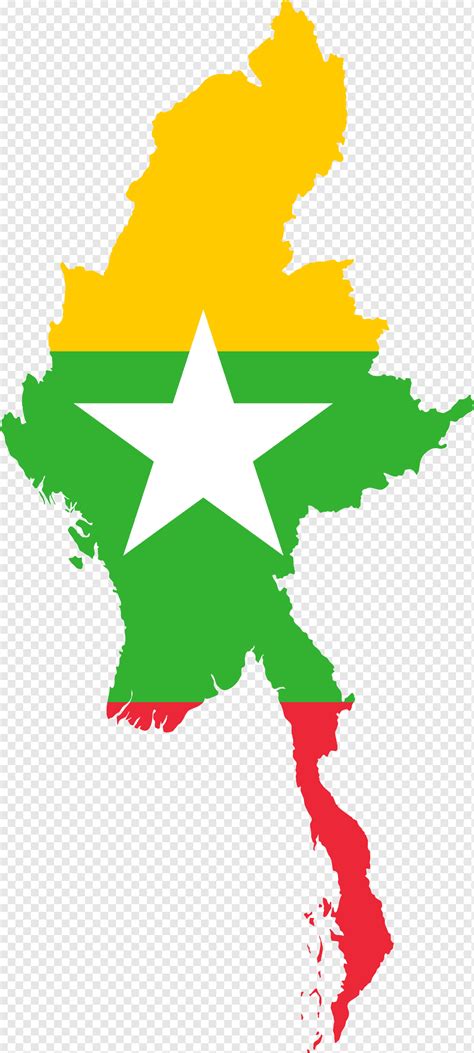 Graphic Myanmar Map Png Outline Style Myanmar Map Vector Myanmar ...