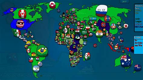 Countryballs Asia Map