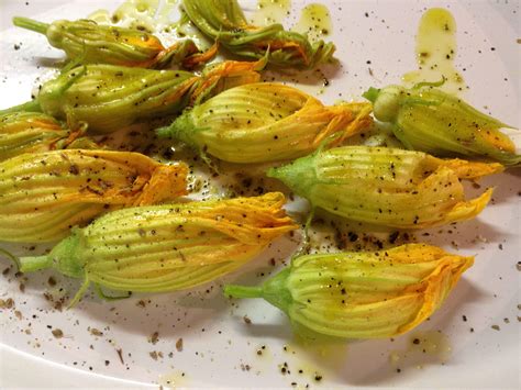 Elizabeth Bard's Stuffed Zucchini Blossoms - Perfectly Provence