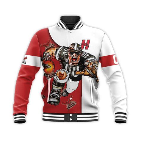 Hartford Hawks Baseball Jacket Football Go On NCAA - HomeFavo