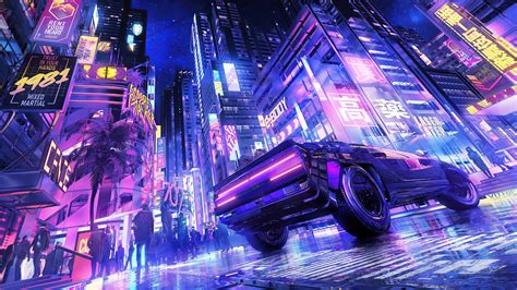 2048x1152 Club 707 Cyberpunk City 5k Wallpaper,2048x1152 Resolution HD 4k Wallpapers,Images ...