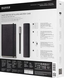 MOLESKINE Smart Writing Set - Smart Pen+ Ellipse & Paper Tablet ...