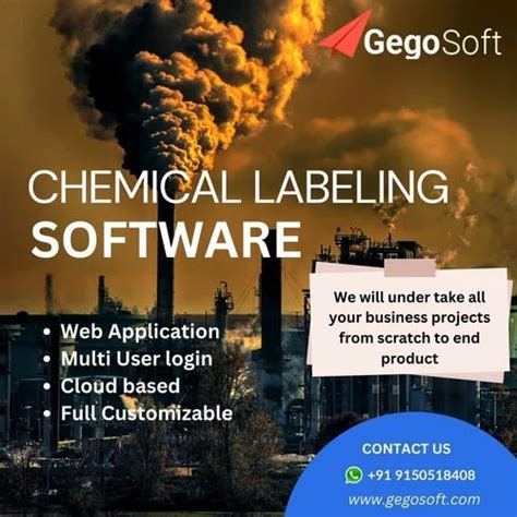 Chemical Labeling Software Development Services at Rs 24000/month in ...