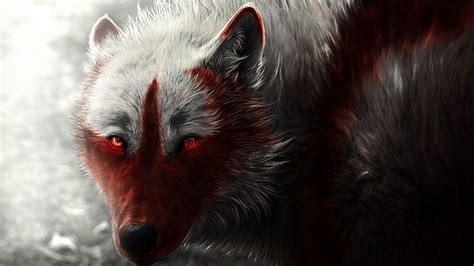 Blood Wolf Wallpapers - Top Free Blood Wolf Backgrounds - WallpaperAccess