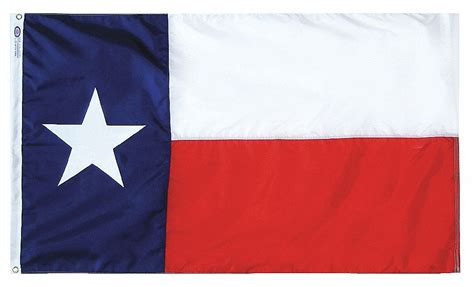 TOUGH-TEX Texas State Flag, 6 ftH x 10 ftW, Outdoor - 33UF81|145308 ...