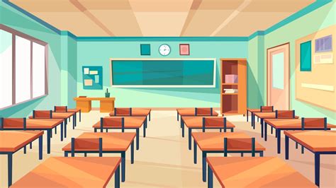 Classic school interior 2437175 Vector Art at Vecteezy