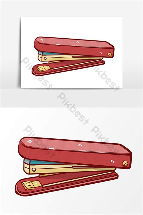 Stapler Drawing Cartoon Element Image | PSD Free Download - Pikbest