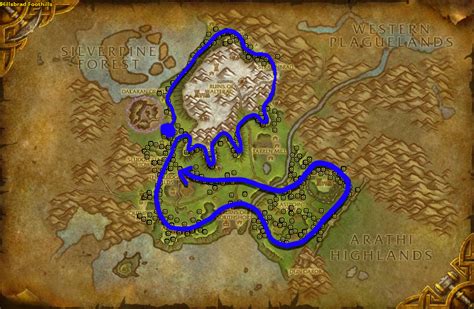 28 Map Of Hillsbrad Foothills - Maps Database Source