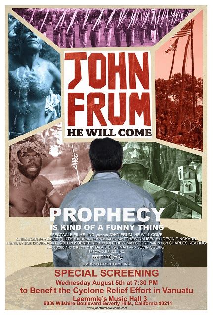 John Frum, He Will Come - Laemmle.com