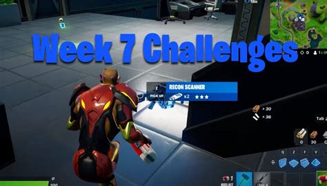 Fortnite Season 7, Week 7 Challenges - Fortnite Insider