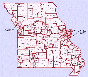 Missouri's New Congressional District Maps