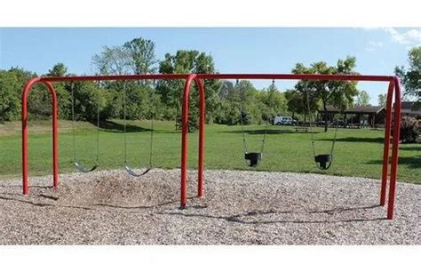 Mild Steel Outdoor Playground Swing, Seating Capacity: 4 at Rs 25000/piece in Mumbai