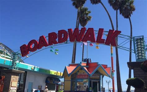 Santa Cruz Beach Boardwalk Old-Fashioned Seaside Amusement Park