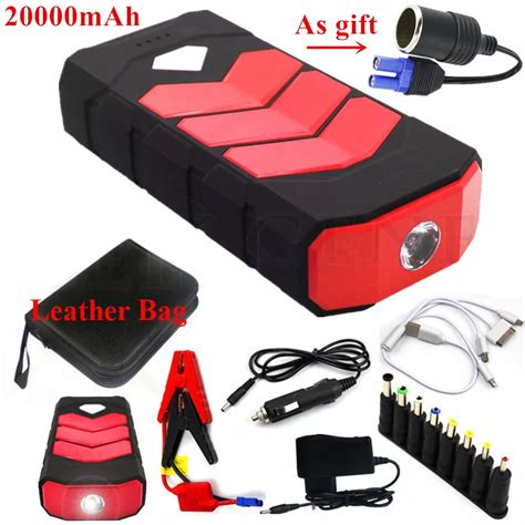 20000mAh Car Jump Starter 12V Multifunction Starting Device Power Bank ...