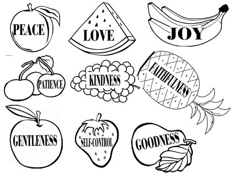 Printable Fruit Of The Spirit Craft - Get Your Hands on Amazing Free Printables!