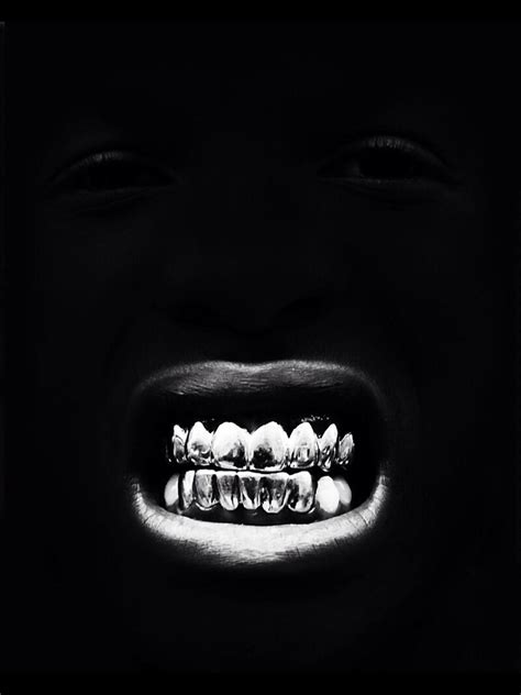 Asap Rocky Gold Teeth Wallpaper