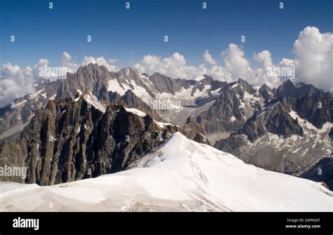 Mont Blanc summit, France Stock Photo - Alamy