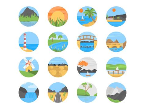 Landscape Icon Designs - Frebers