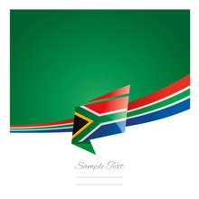 Ribbon With South African Flag Free Stock Photo - Public Domain Pictures