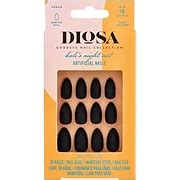 Diosa Kali's Night Out Artificial Nails - Matte Black & Red - Shop Nails at H-E-B