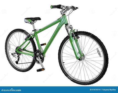 Green Bike Royalty Free Stock Images - Image: 9107019